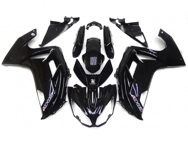 2012-2016 Noir Brillant Kawasaki Ninja 650R Carénage Moto 2012-2016 Noir Brillant Kawasaki Ninja 650R Carénage Moto