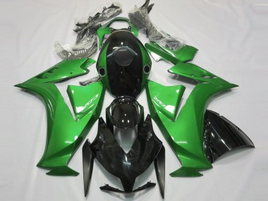 2012-2016 Noir Brillant & Vert Honda CBR1000RR Carénage Moto