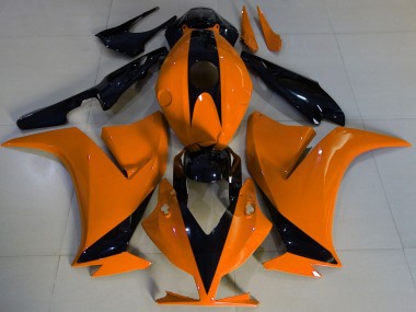 2012-2016 Orange Brillant & Noir Honda CBR1000RR Carénage Moto