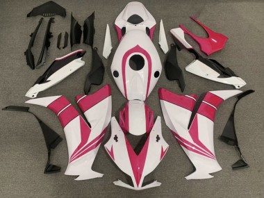 2012-2016 Rose Brillant & Blanc Honda CBR1000RR Carénage Moto