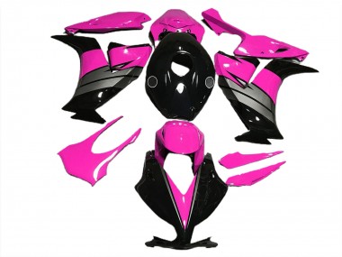 2012-2016 Rose Brillant Noir & Gris Honda CBR1000RR Carénage Moto