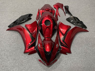 2012-2016 Style Rouge & Noir Honda CBR1000RR Carénage Moto
