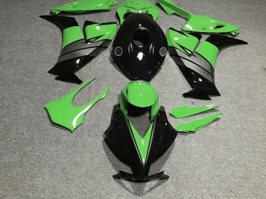 2012-2016 Vert Brillant Noir & Gris Honda CBR1000RR Carénage Moto
