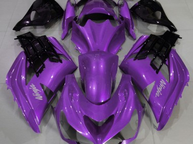 2012-2021 Ambiance Violet Kawasaki ZX14R Carénage Moto