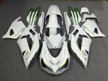 2012-2021 Blanc Perle Personnalisé Kawasaki ZX14R Carénage Moto