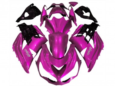 2012-2021 Rose Vif Kawasaki ZX14R Carénage Moto