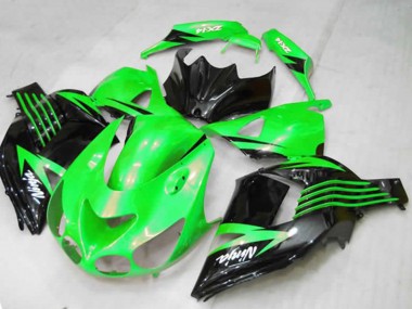 2012-2021 Vert Kawasaki ZX14R Carénage Moto