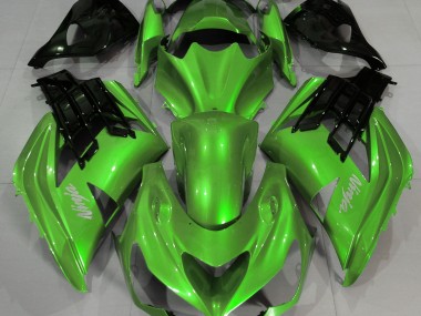 2012-2021 Vert Liquide Kawasaki ZX14R Carénage Moto