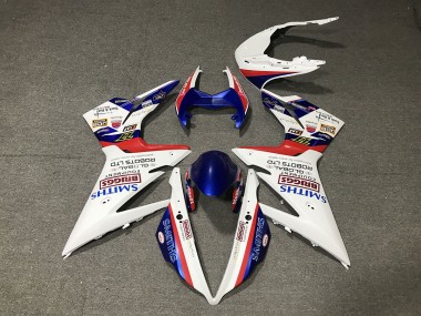 2013-2016 Blanc Brillant Triumph Daytona 675 Carénage Moto