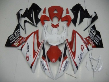 2013-2016 Fondu Rouge Noir Triumph Daytona 675 Carénage Moto