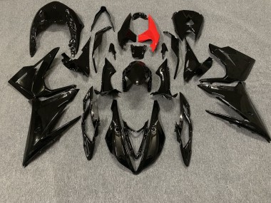 2013-2016 Noir Brillant Triumph Daytona 675 Carénage Moto