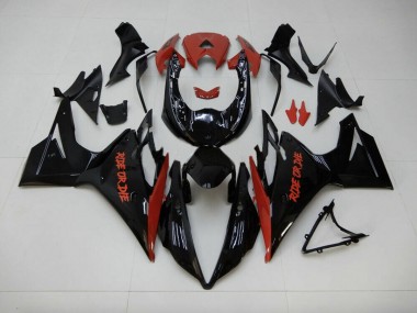 2013-2016 Style Noir Brillant Triumph Daytona 675 Carénage Moto