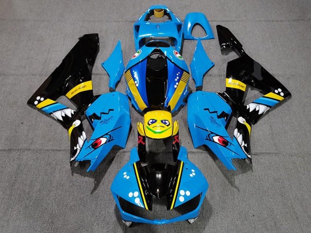 2013-2023 Bleu Ciel Personnalisé Honda CBR600RR Carénage Moto 2013-2023 Bleu Ciel Personnalisé Honda CBR600RR Carénage Moto