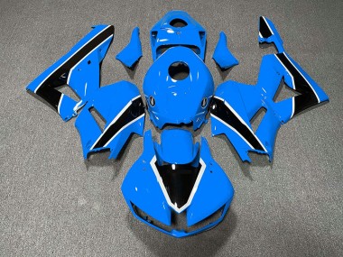 2013-2023 Bleu Clair Brillant & Noir Honda CBR600RR Carénage Moto