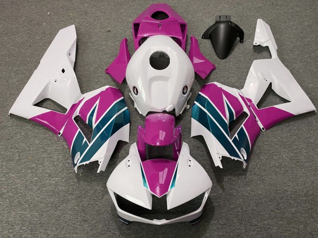 2013-2023 Brillant Rose & Émeraude Honda CBR600RR Carénage Moto