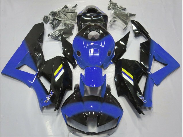 2013-2023 Design Bleu Brillant & Noir Honda CBR600RR Carénage Moto 2013-2023 Design Bleu Brillant & Noir Honda CBR600RR Carénage Moto