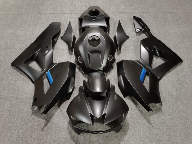 2013-2023 Noir Mat & Bleu Honda CBR600RR Carénage Moto 2013-2023 Noir Mat & Bleu Honda CBR600RR Carénage Moto