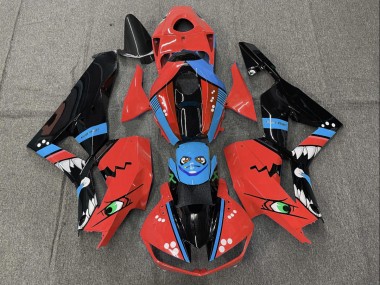 2013-2023 Requin Rouge Honda CBR600RR Carénage Moto