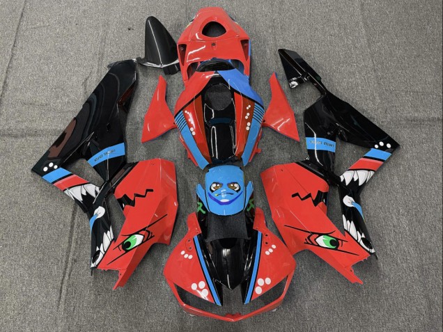 2013-2023 Requin Rouge Honda CBR600RR Carénage Moto 2013-2023 Requin Rouge Honda CBR600RR Carénage Moto