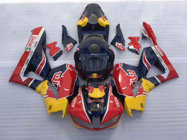2013-2023 Rouge & Bleu Taureau Honda CBR600RR Carénage Moto 2013-2023 Rouge & Bleu Taureau Honda CBR600RR Carénage Moto