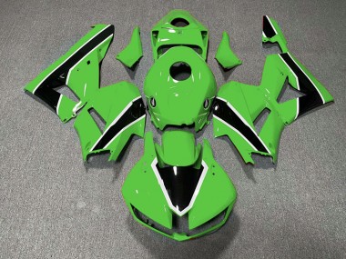 2013-2023 Vert Brillant & Noir Honda CBR600RR Carénage Moto