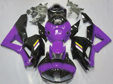 2013-2023 Violet Brillant & Fondu Noir Honda CBR600RR Carénage Moto