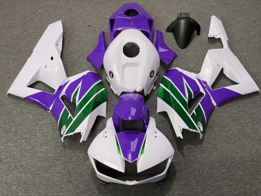 2013-2023 Violet & Vert Brillant Honda CBR600RR Carénage Moto