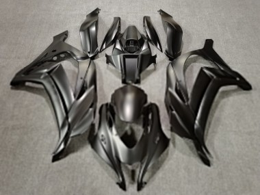 2016-2019 Argent Métal Mat Kawasaki ZX10R Carénage Moto