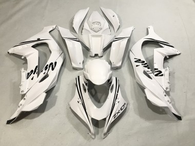 2016-2019 Ninja Blanc Kawasaki ZX10R Carénage Moto
