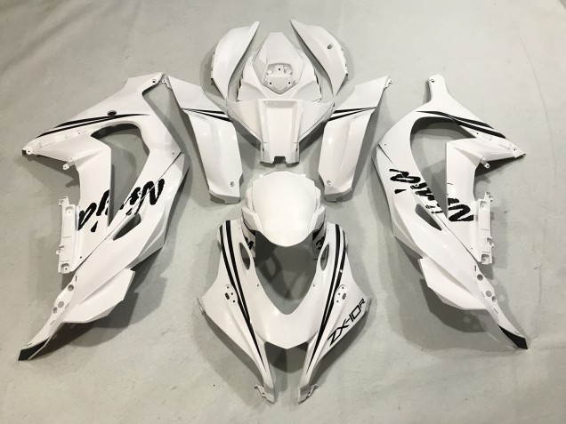 2016-2019 Ninja Blanc Kawasaki ZX10R Carénage Moto 2016-2019 Ninja Blanc Kawasaki ZX10R Carénage Moto