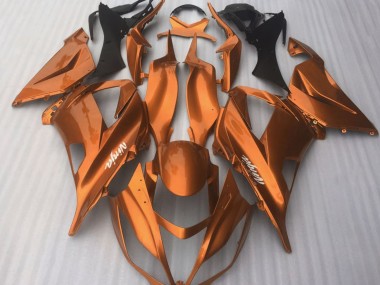 2016-2019 Orange Bonbon Brillant Kawasaki ZX10R Carénage Moto