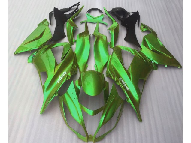 2016-2019 Vert Bonbon Brillant Kawasaki ZX10R Carénage Moto 2016-2019 Vert Bonbon Brillant Kawasaki ZX10R Carénage Moto