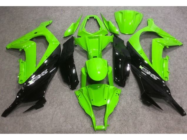 2016-2019 Vert Vif & Vert R Kawasaki ZX10R Carénage Moto 2016-2019 Vert Vif & Vert R Kawasaki ZX10R Carénage Moto