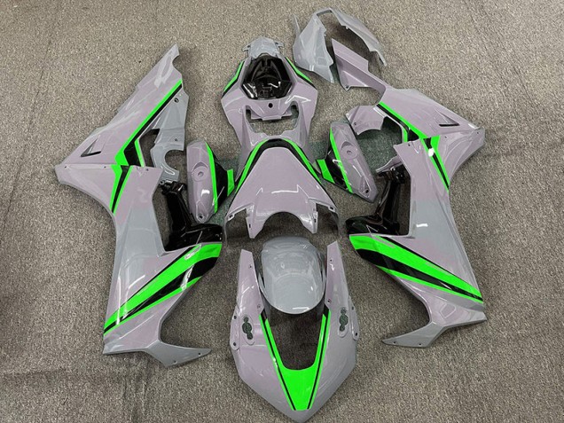 2017-2023 Nardo À Rayures Vertes Honda CBR1000RR Carénage Moto 2017-2023 Nardo À Rayures Vertes Honda CBR1000RR Carénage Moto