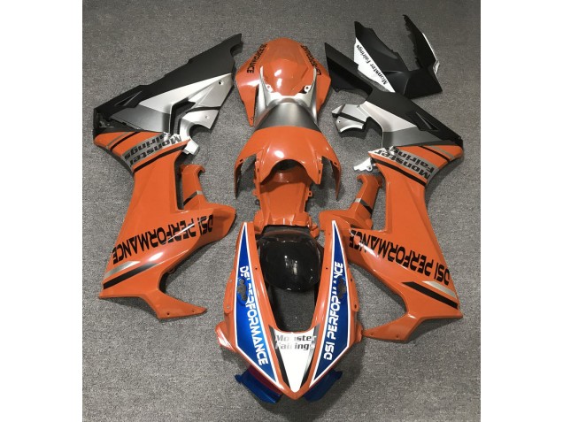 2017-2023 Orange Brillant & Bleu Honda CBR1000RR Carénage Moto 2017-2023 Orange Brillant & Bleu Honda CBR1000RR Carénage Moto