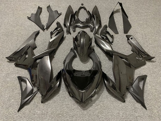 2018-2023 Style Fiber De Carbone Kawasaki Ninja 400 Carénage Moto 2018-2023 Style Fiber De Carbone Kawasaki Ninja 400 Carénage Moto