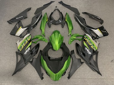 2018-2023 Style Vert Émeraude OEM Kawasaki Ninja 400 Carénage Moto