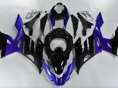 2018-2023 Violet & Noir Kawasaki Ninja 400 Carénage Moto