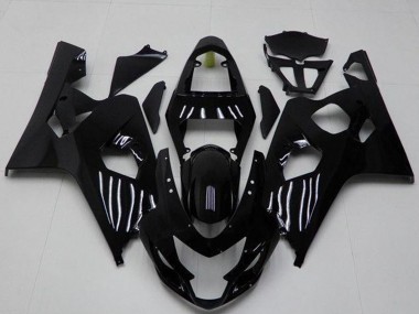 Carénages Moto Suzuki GSXR 600/750 2004-2005 - Noir Brillant