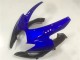 Carénages Moto Suzuki GSXR 600/750 2006-2007 - Bleu Noir Mat
