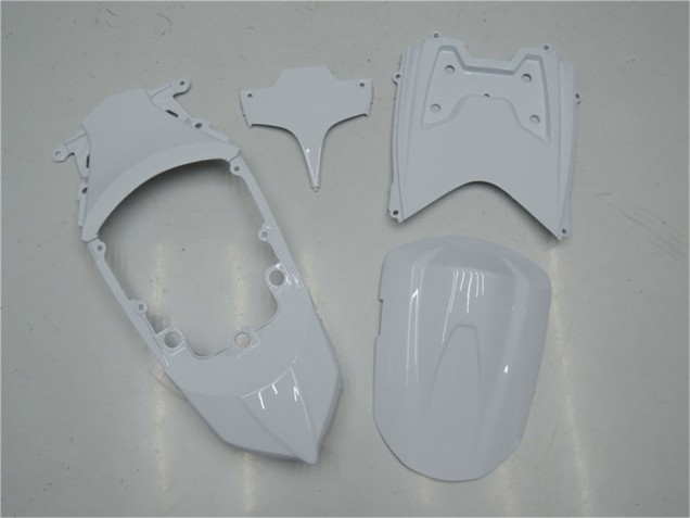 Carénages Moto Suzuki GSXR 600/750 2008-2010 - Argent Blanc Bleu Noir
