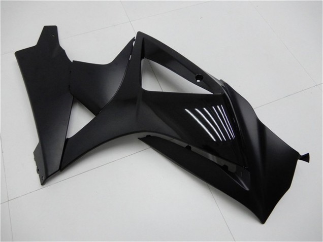 Carénages Moto Suzuki GSXR 1000 2007-2008 - Noir Brillant Noir Mat No Décalque
