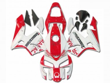 Carénages Moto Honda CBR600RR 2003-2004 - Blanc Rouge Pramac Bridgestone