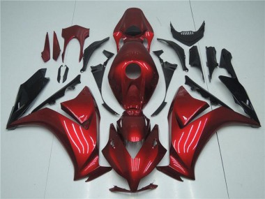 Carénage Moto Honda CBR1000RR 2012-2016 - Rouge Noir