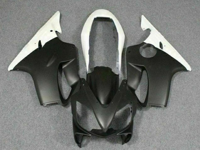 Carénages Moto Honda CBR600 F4i 2004-2007 - Blanc Noir Mat