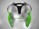 Kits Carénage Moto Kawasaki ZX6R 2000-2002 - Vert Blanc Noir