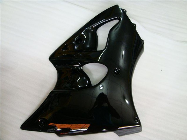 Carénages Moto Kawasaki ZX6R 2000-2002 - Noir Brillant