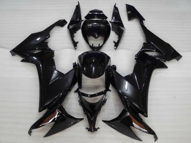 Carénage Moto Kawasaki ZX10R 2008-2010 - Noir Brillant