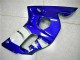 Carénages Moto Yamaha YZF R6 1998-2002 - Bleu Blanc