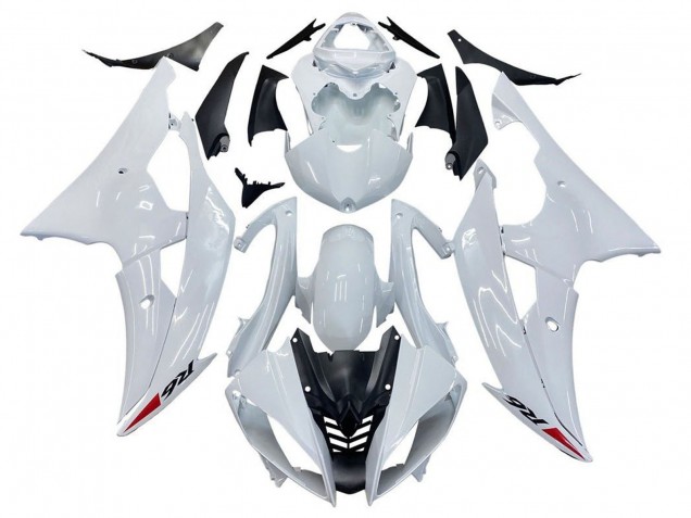 Kits Carénage Moto Yamaha YZF R6 2008-2016 - Blanc Brillant
